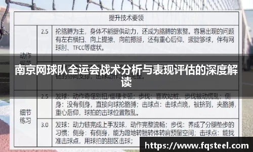南京网球队全运会战术分析与表现评估的深度解读
